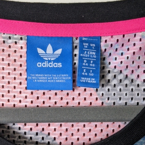 Adidas Originals Mesh Overlay Dress - Picture 4 of 5